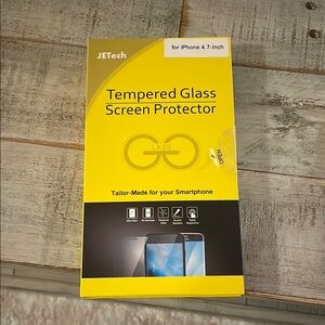 JETech Tempered Glass Screen Protector for iPhone 8